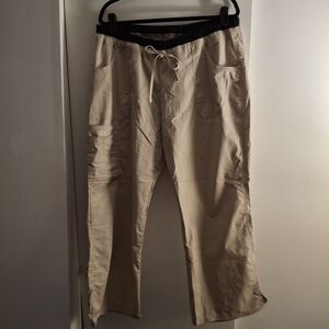 Cherokee Workwear Men's Tan Casual Cargo Pants